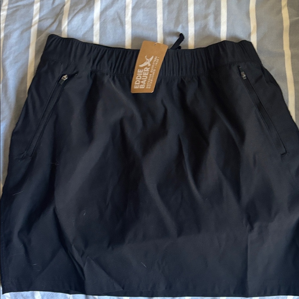 Eddie Bauer Midnight Black Golf Skirt